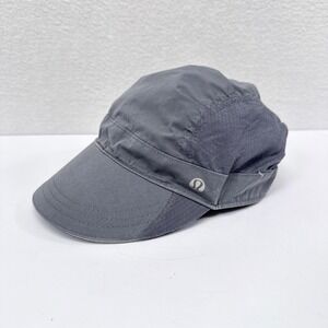 Lululemon Hat Adult One Size Gray Running Activewear Breathable Lightweight
